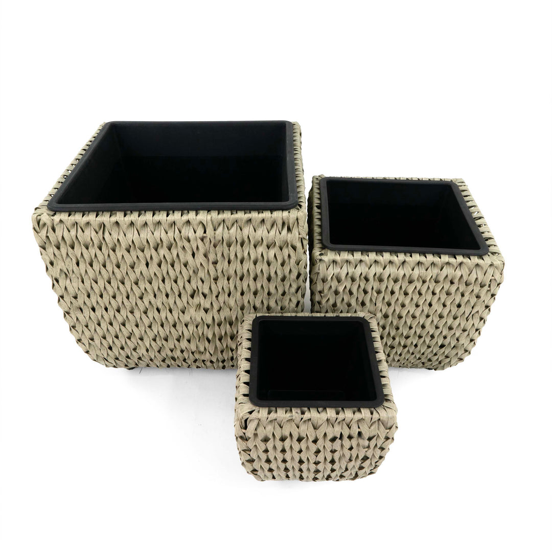 Fishbone Planter White