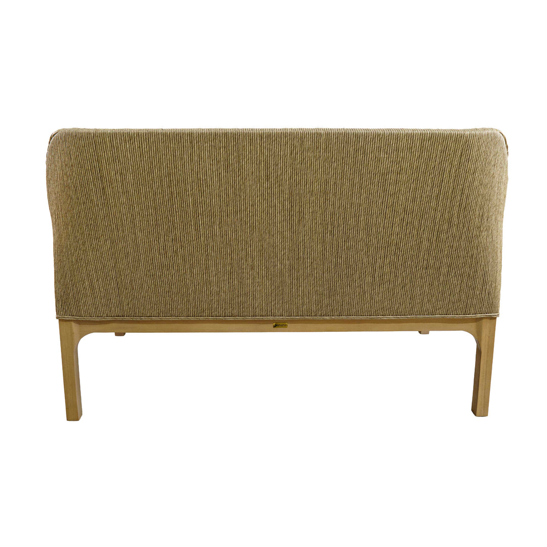 Euston Teak Two Seater Sofa