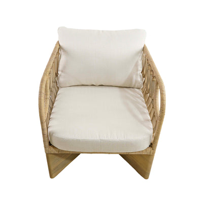 Euston Teak Single Seater Sofa