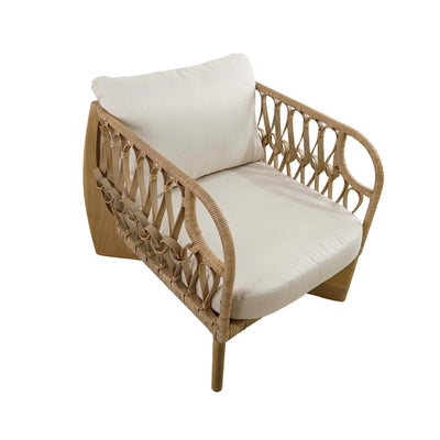 Euston Teak Single Seater Sofa