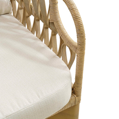 Euston Teak Single Seater Sofa