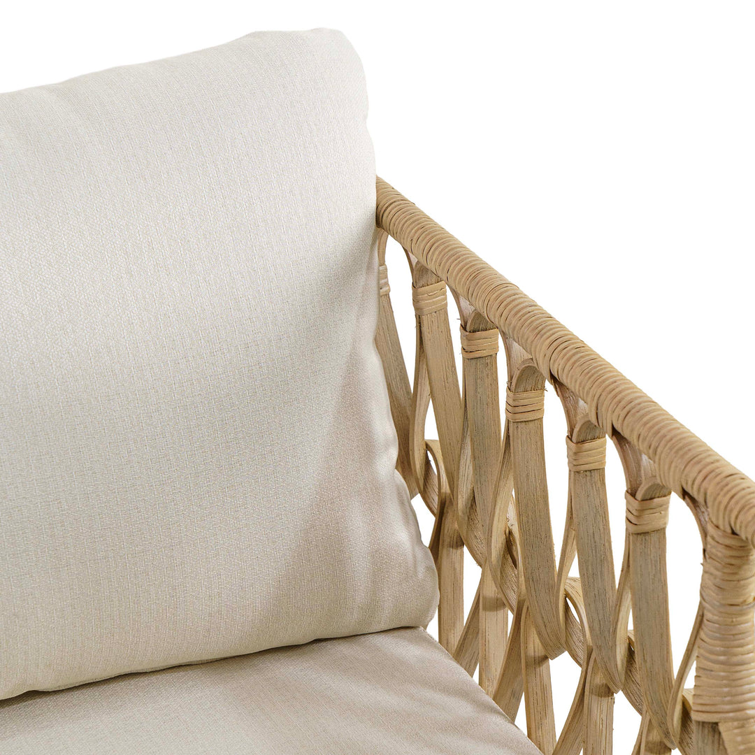 Euston Teak Single Seater Sofa