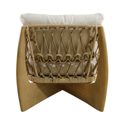 Euston Teak Single Seater Sofa