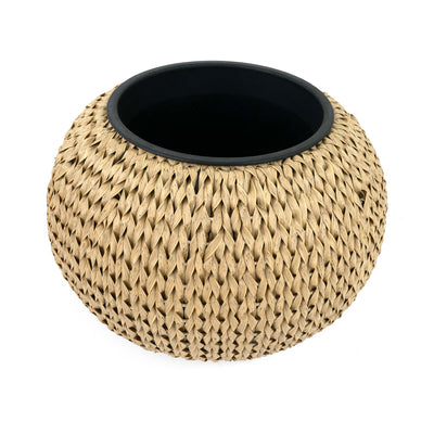 Fishbone Round Planter