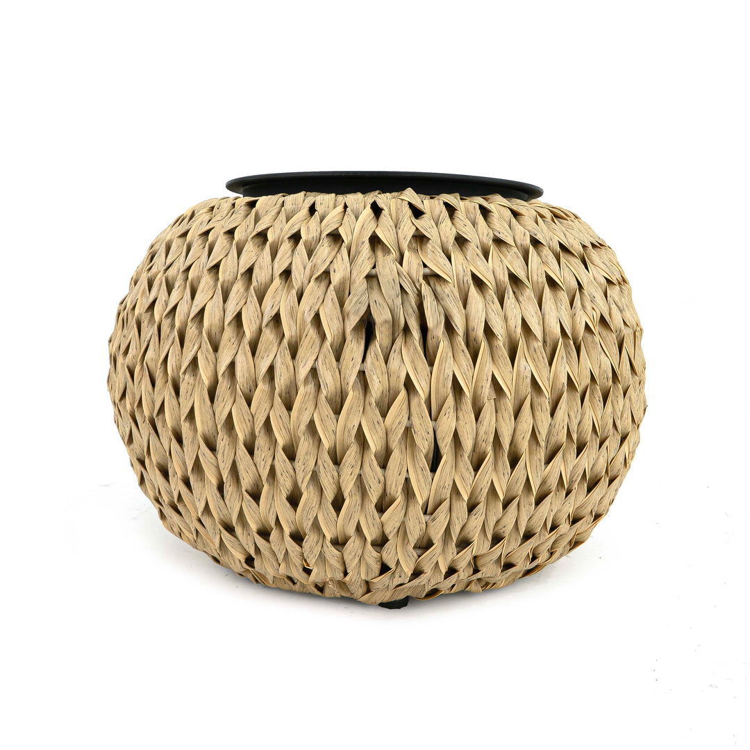 Fishbone Round Planter