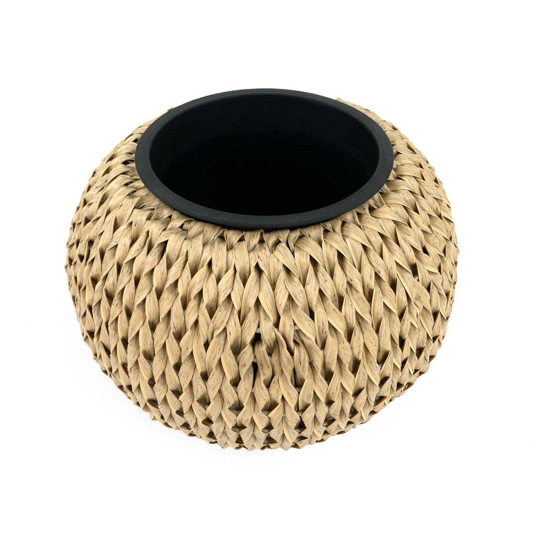 Fishbone Round Planter