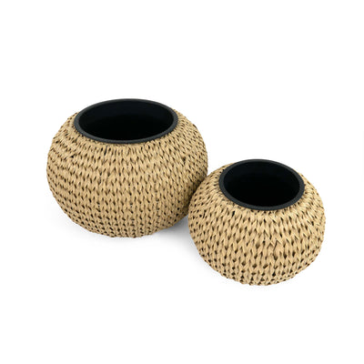 Fishbone Round Planter