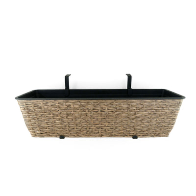 Polyrattan Hanging Planter