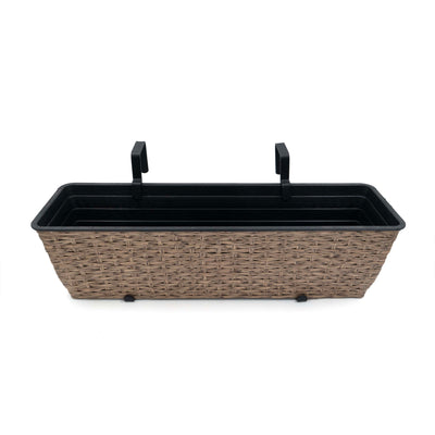 Polyrattan Hanging Planter