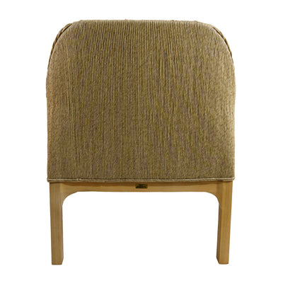 Euston Teak Single Seater Sofa with cushion