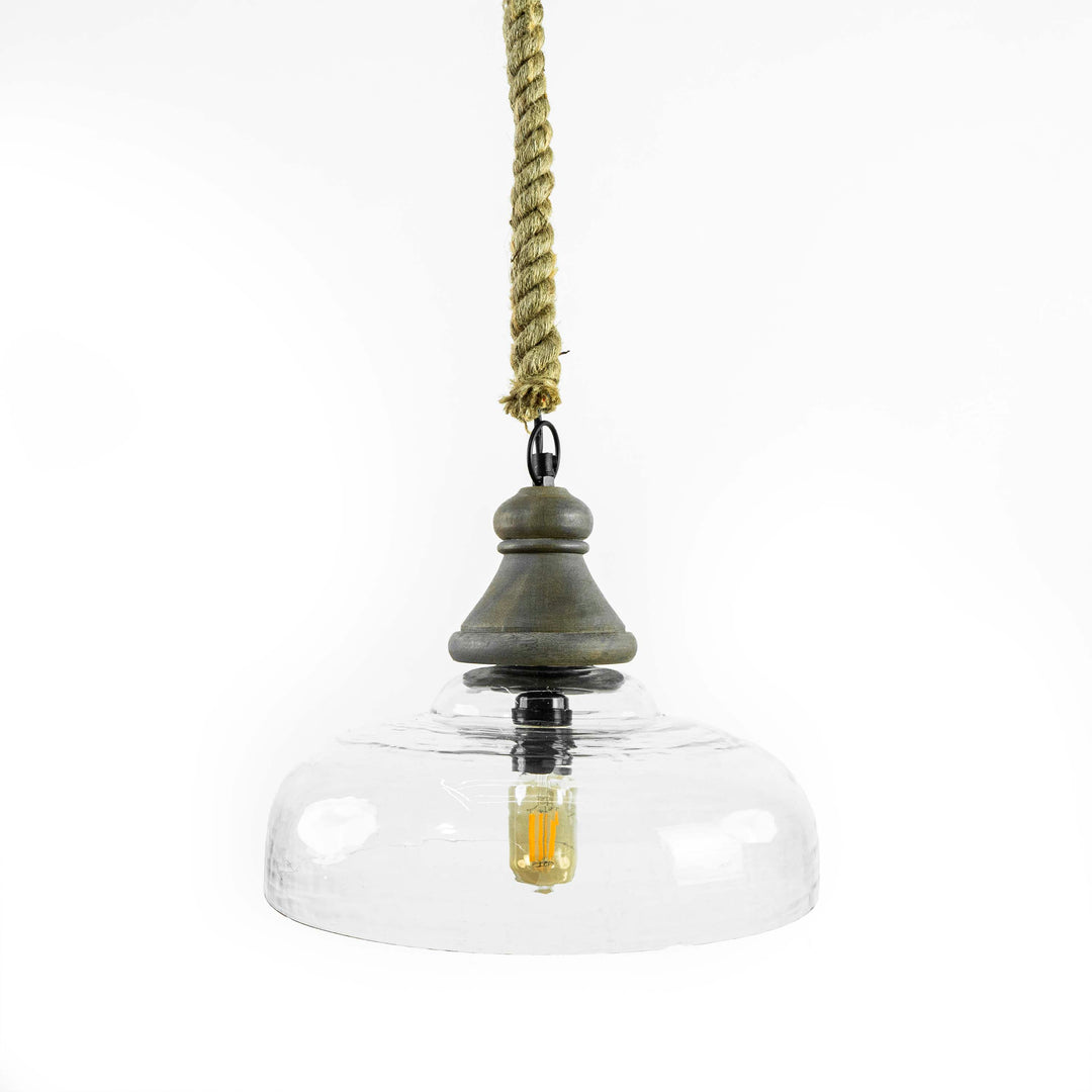 Bowl Glass Pendant Lamp