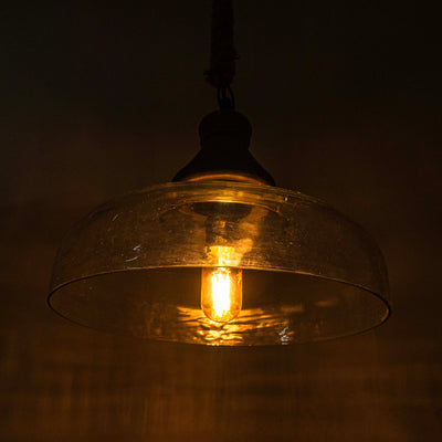 Bowl Glass Pendant Lamp