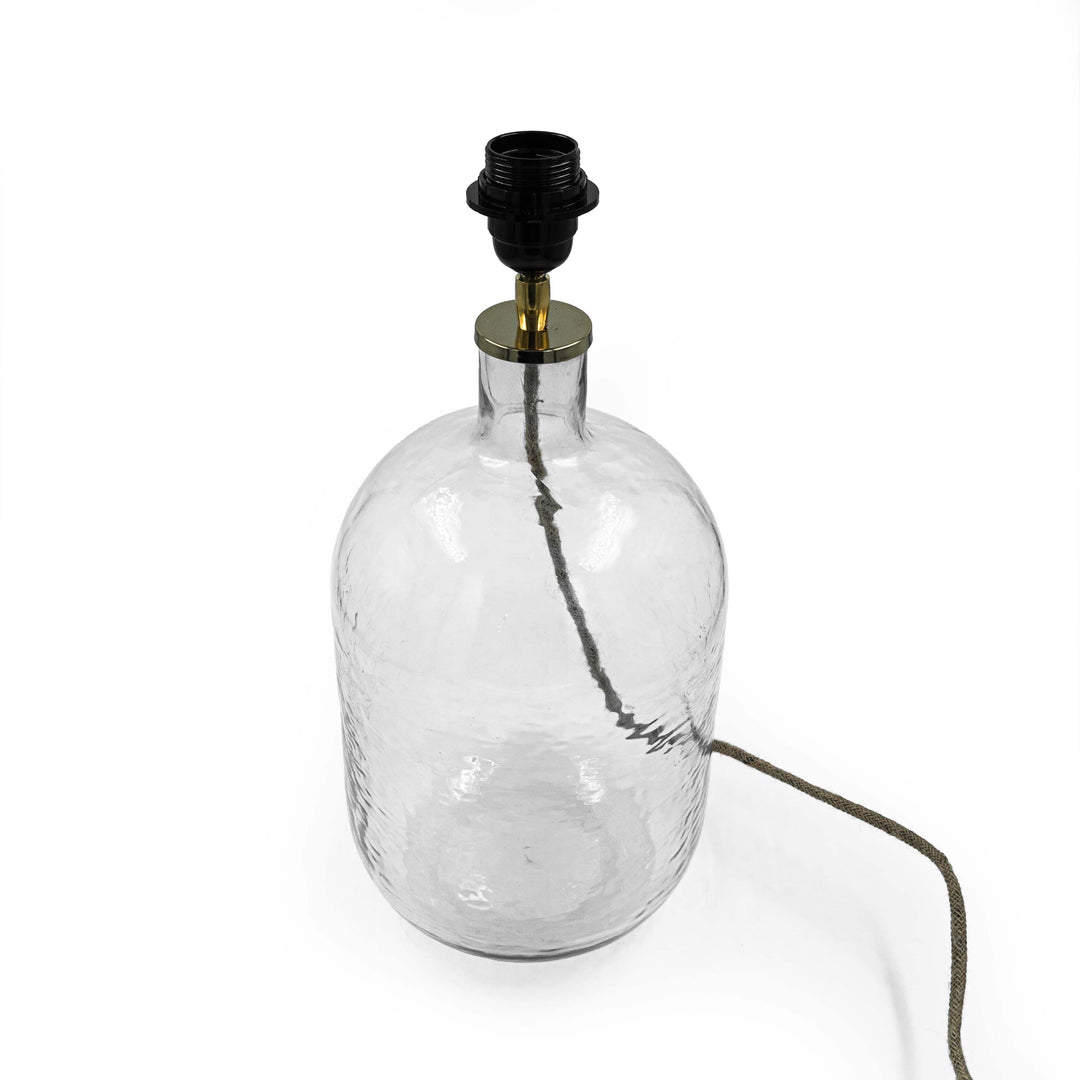 Glass Bottle Shaped Cork Lamp