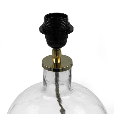 Glass Bottle Shaped Cork Lamp