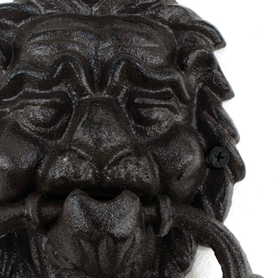 Ada Lion Decor Knob Iron