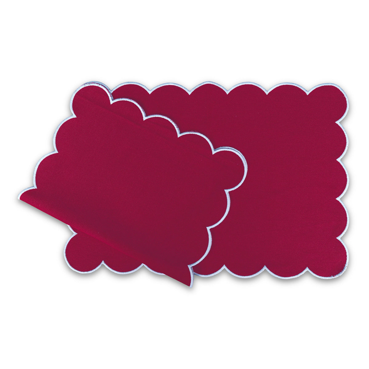 SET OF 2 SCALLOP PLACEMAT