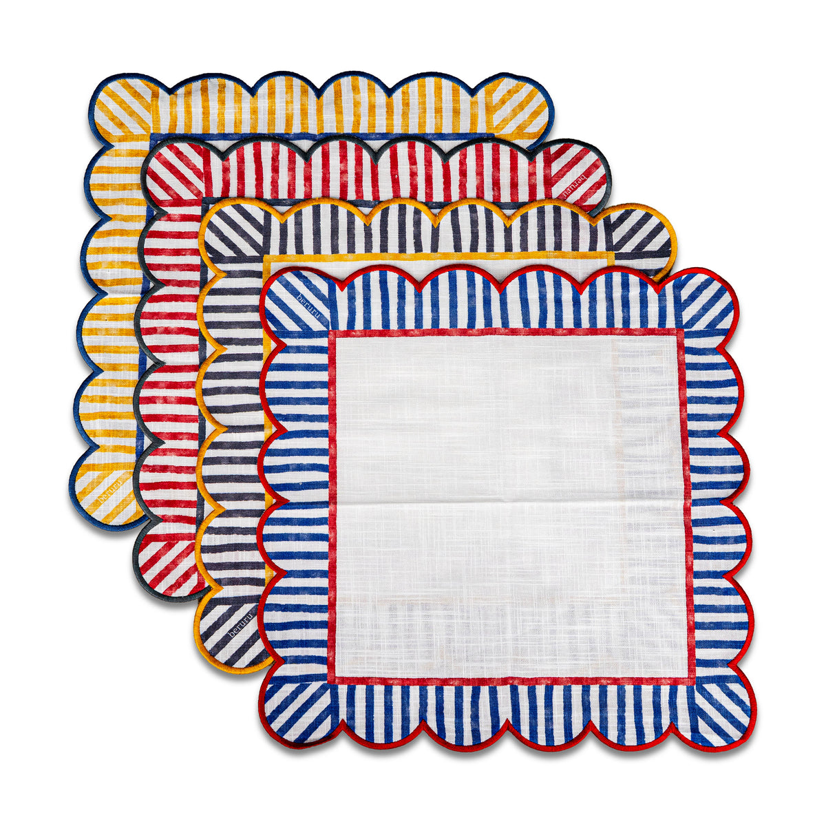 SCALLOP NAPKIN - SET OF 4