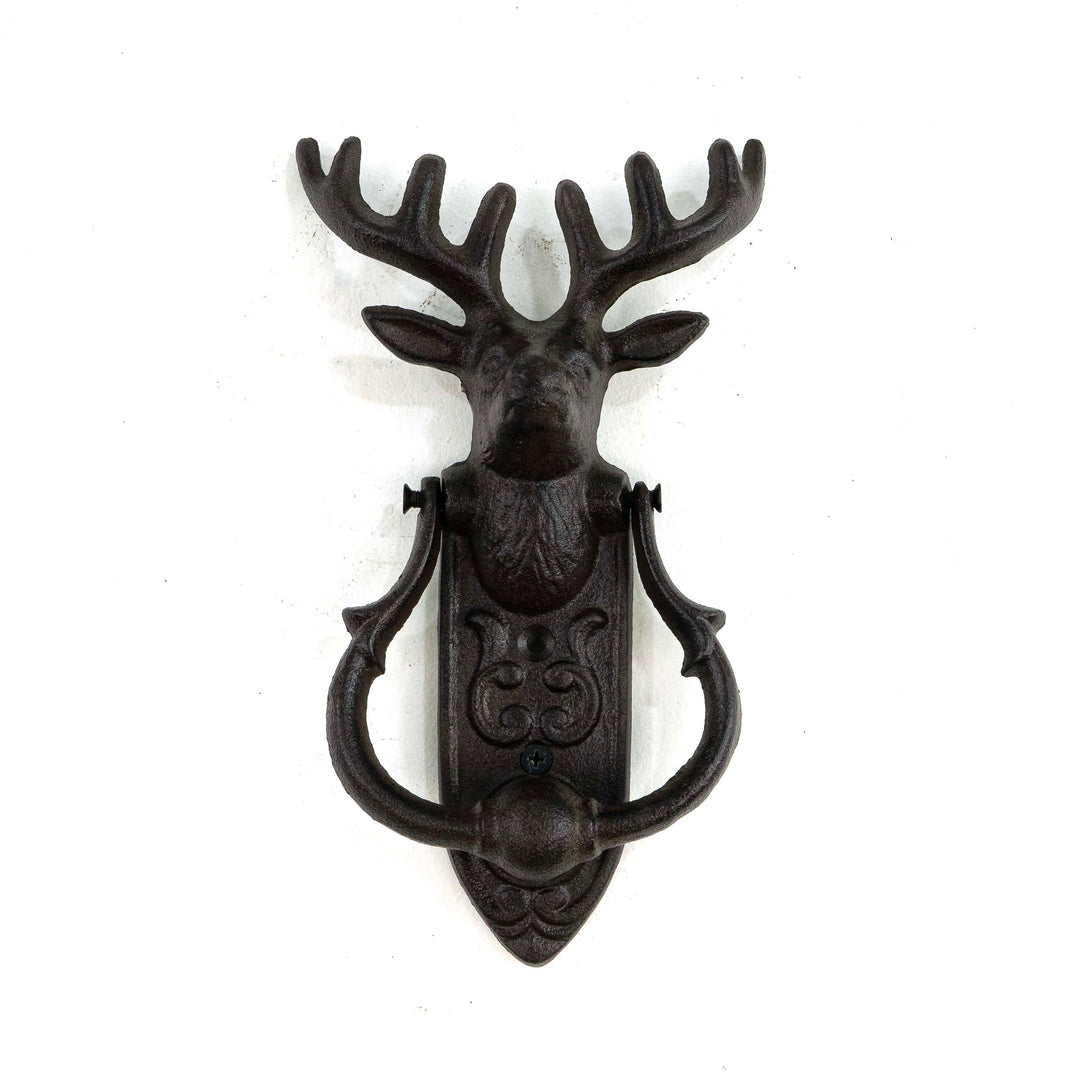 Ada Reindeer Door Knob Iron