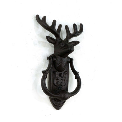 Ada Reindeer Door Knob Iron