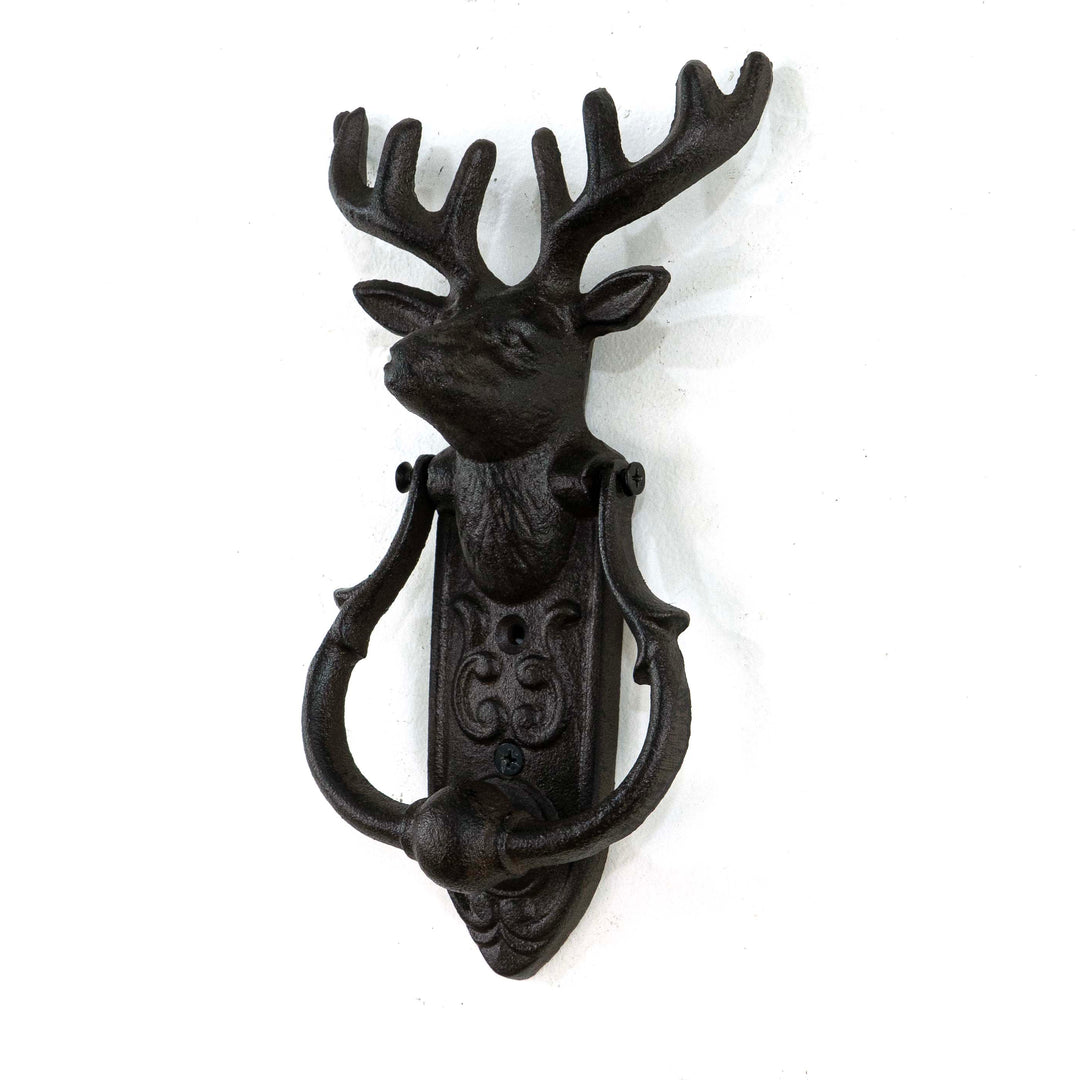 Ada Reindeer Door Knob Iron