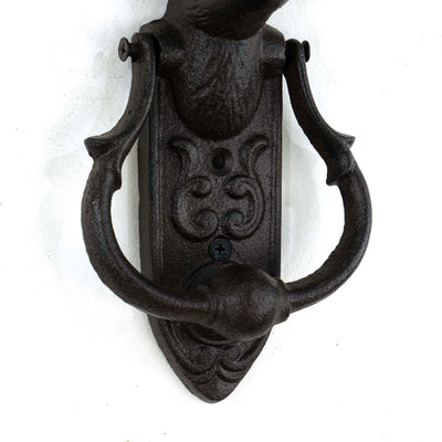 Ada Reindeer Door Knob Iron