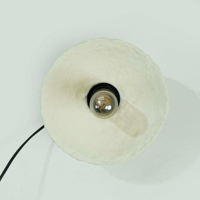 Cupola Paper Mache Wall Lamp - Small