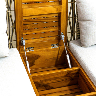 Euston Two Seater Sofa with Table and Cushions