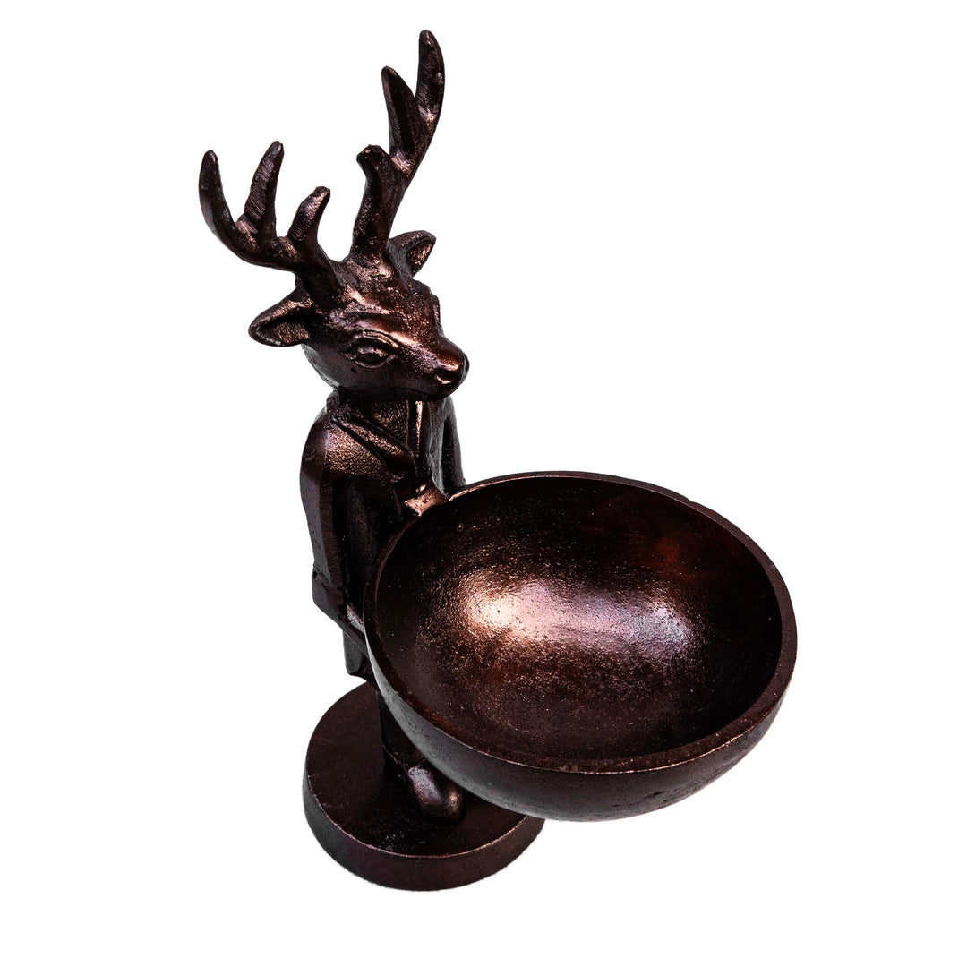 Deer Man Round Tray