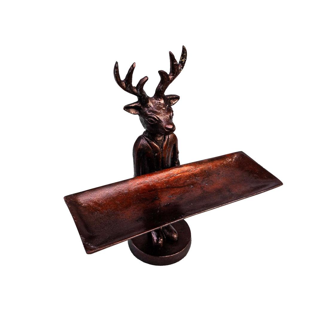 Deer Man Square Tray