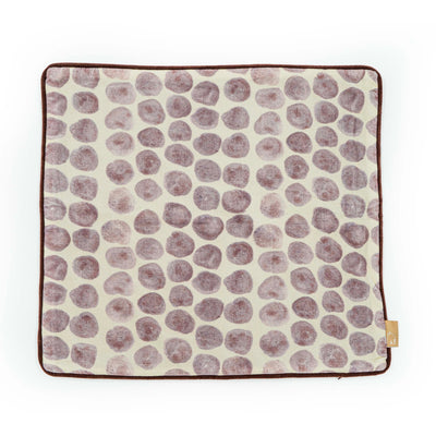 Polka Dot Lavender Velvet Cushion Cover