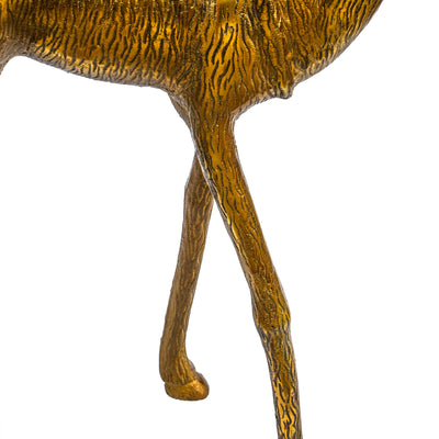 Deer Sculpture With Bowl