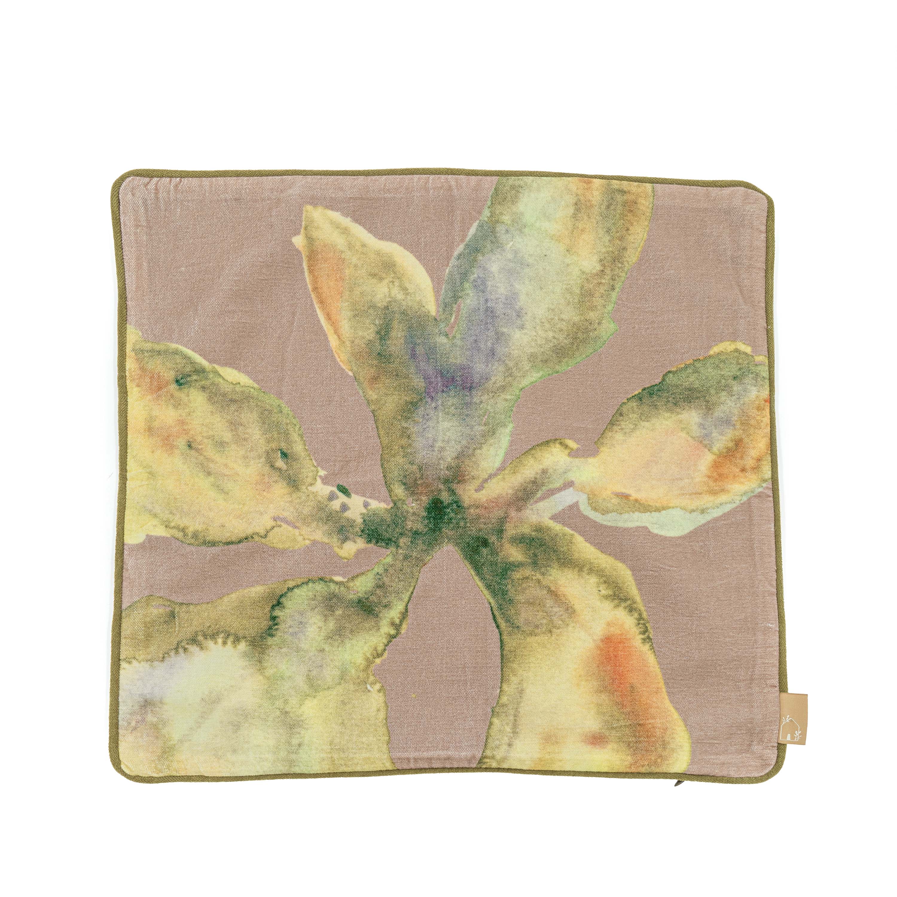 Bloom Blush Velvet Cushion Cover