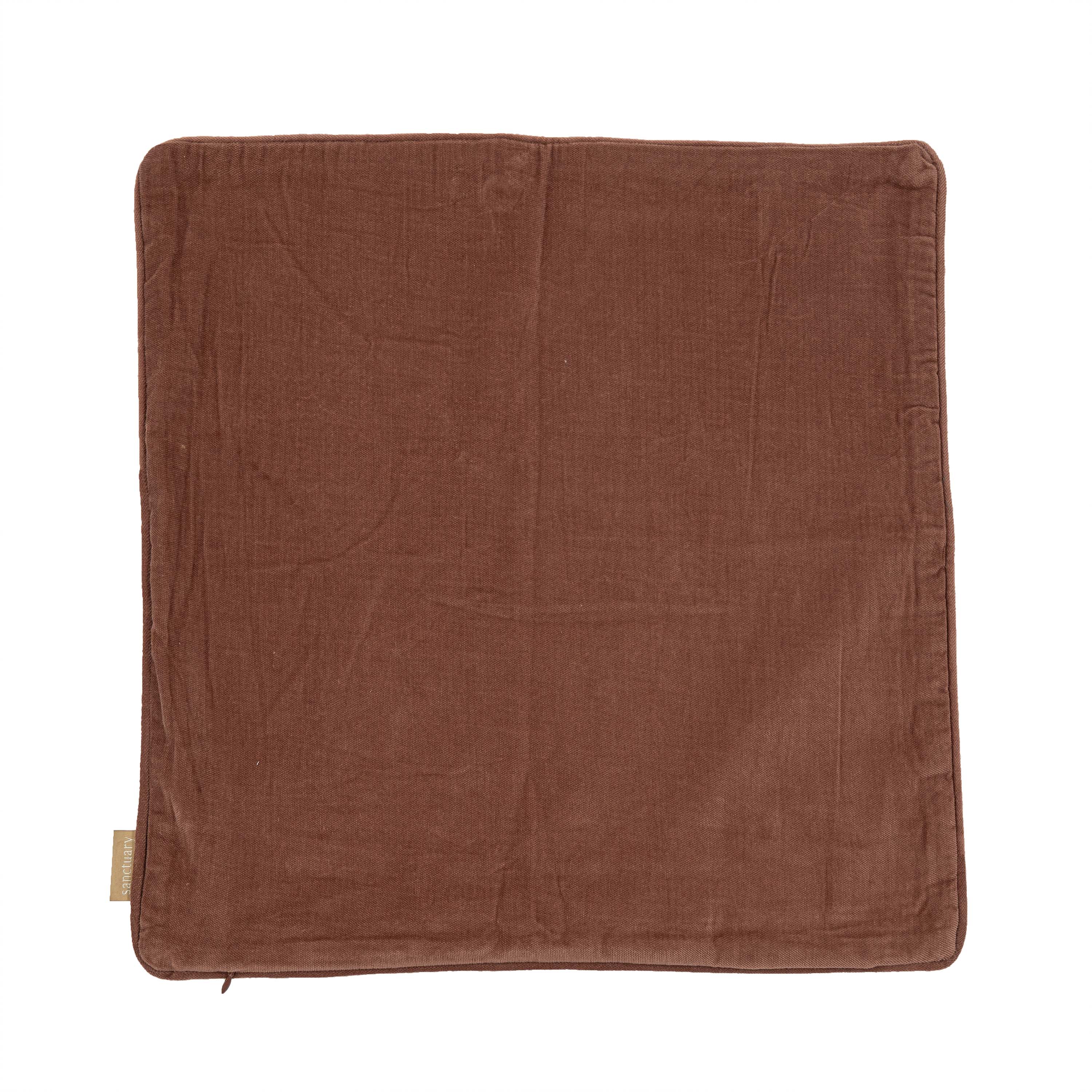 Bloom Ochre Velvet Cushion Cover
