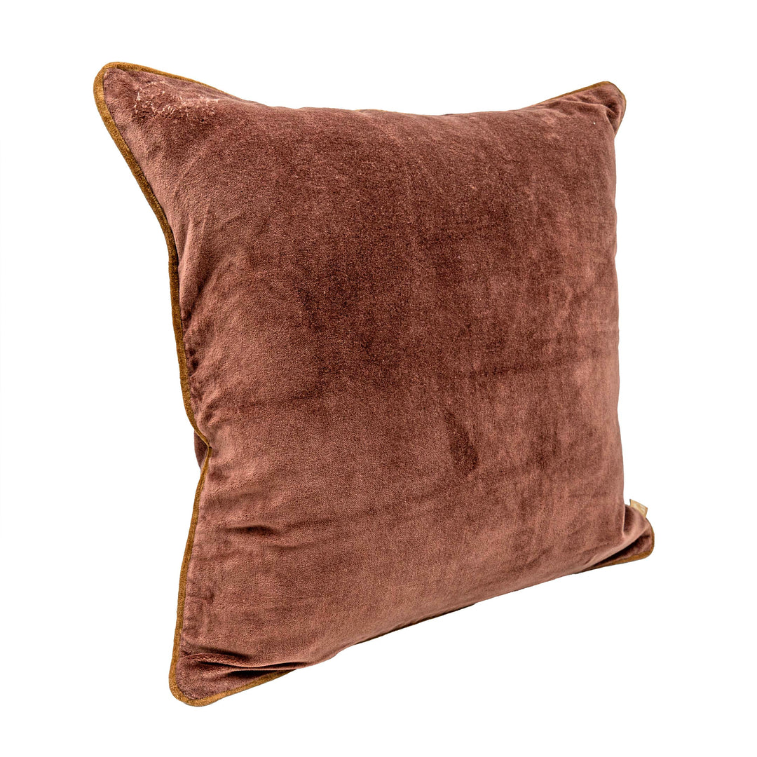 Glow Berry Velvet Cushion Cover