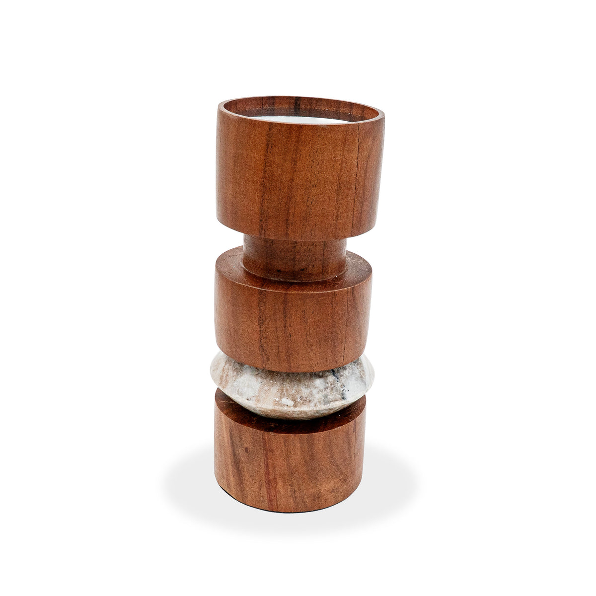 TOTEM  PILLAR CANDLE HOLDER