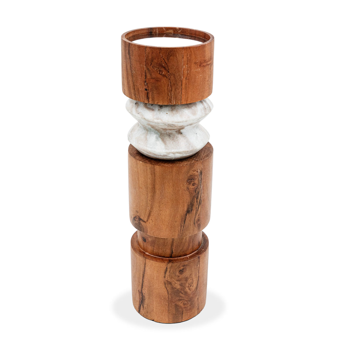 TOTEM  PILLAR CANDLE HOLDER