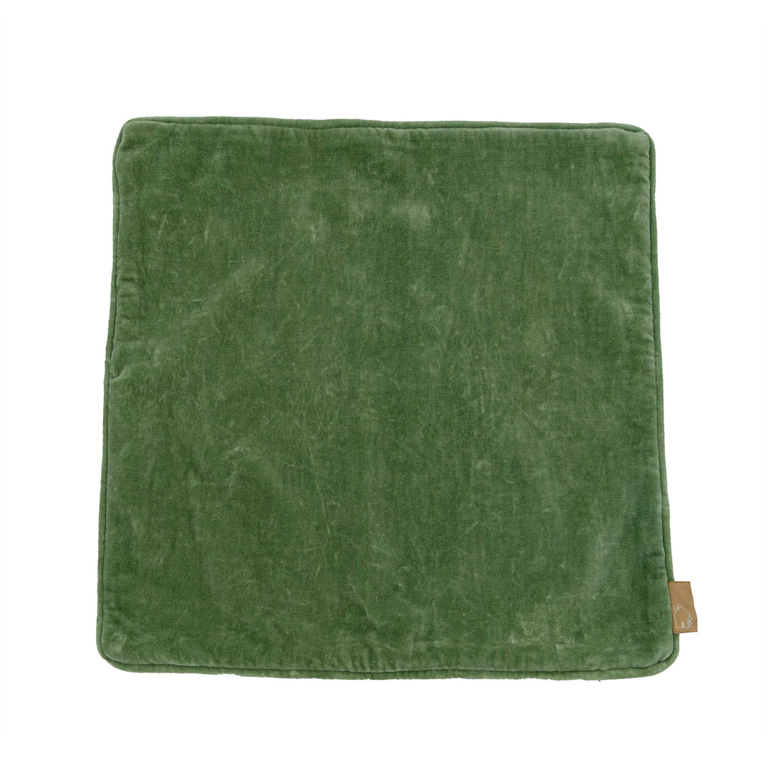 Celadon Green Velvet Cushion Cover
