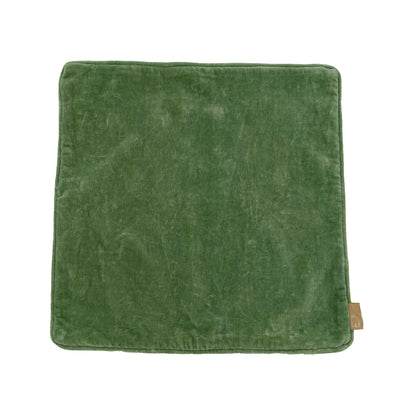 Celadon Green Velvet Cushion Cover