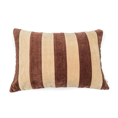 Willow Berry Velvet Stripe Cushion Cover