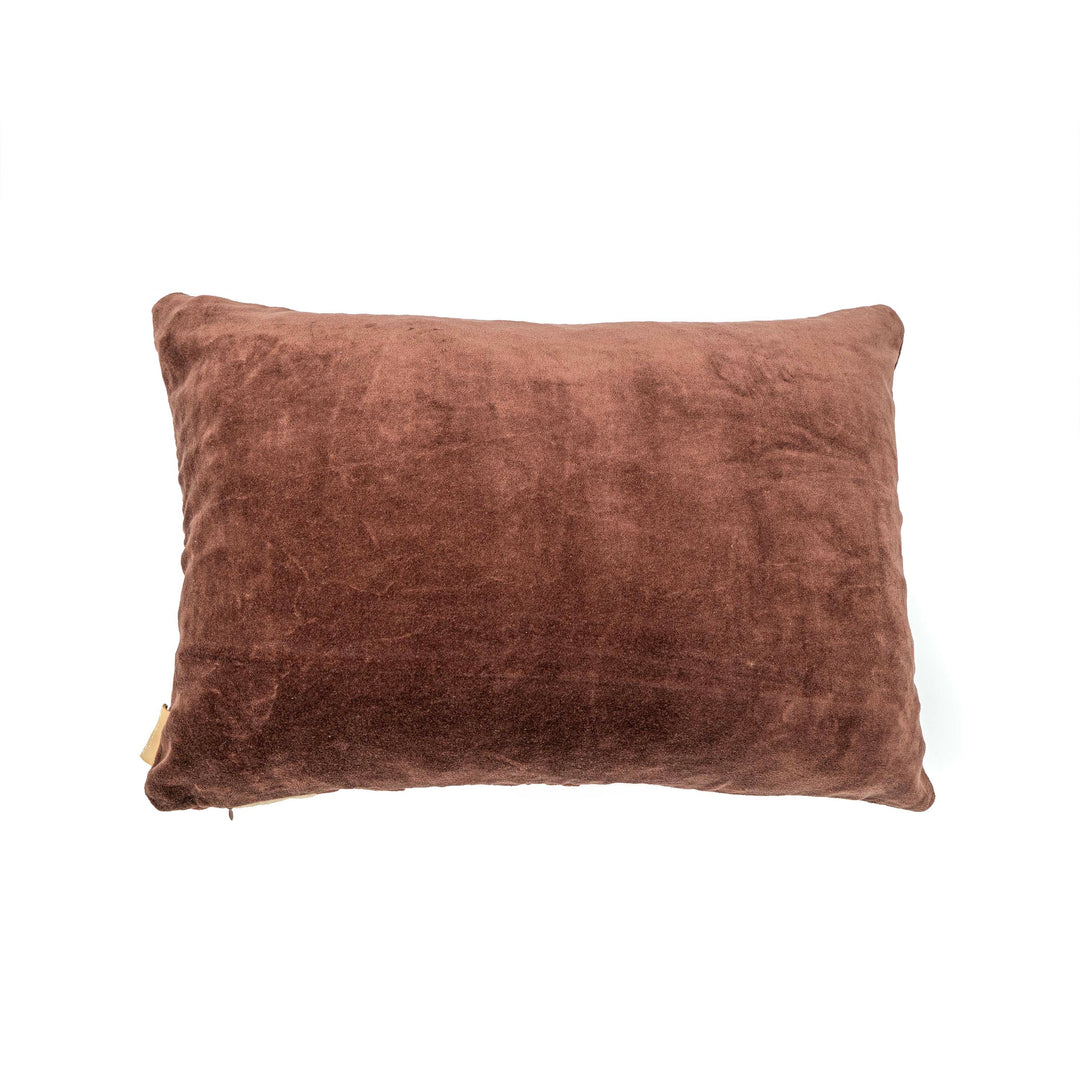 Willow Berry Velvet Stripe Cushion Cover