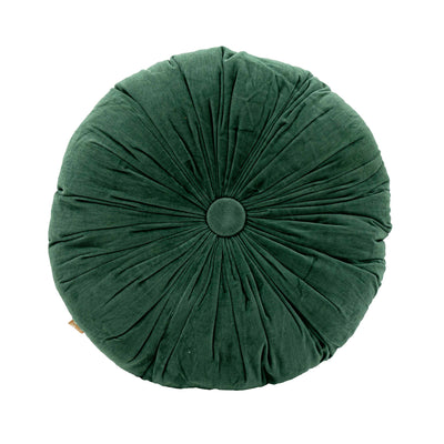 Cuddle Eucalyptus Velvet Round Cushion