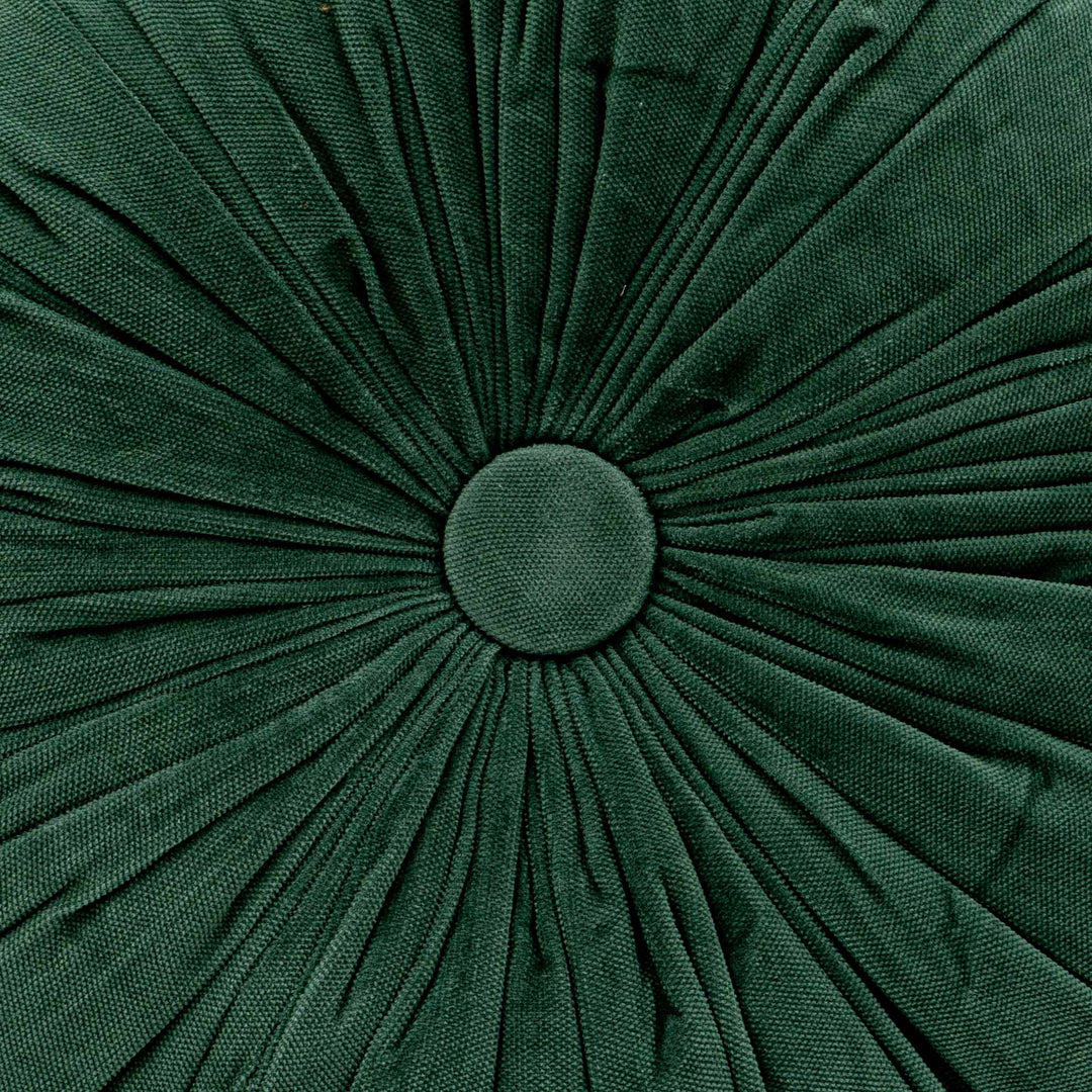 Cuddle Eucalyptus Velvet Round Cushion