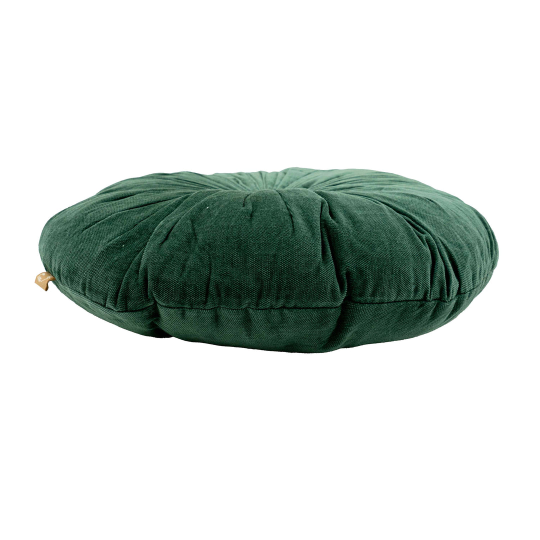 Cuddle Eucalyptus Velvet Round Cushion