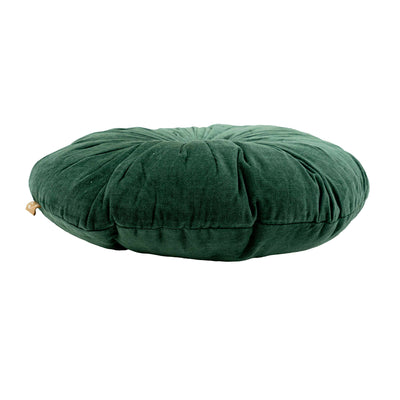 Cuddle Eucalyptus Velvet Round Cushion