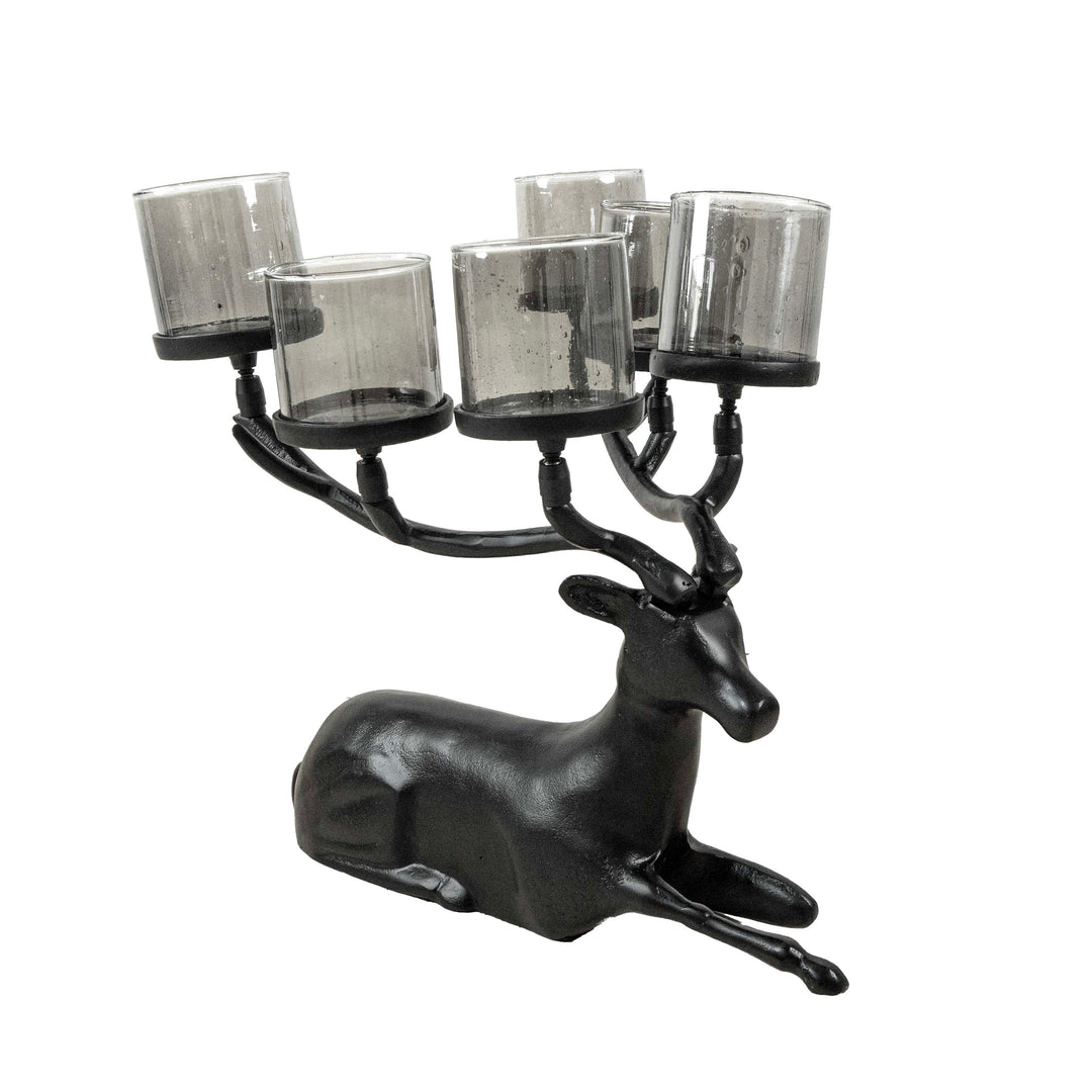 Deer Sitting Candle Holder