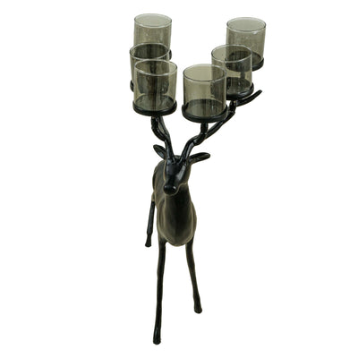 Deer Candle Holder Standing