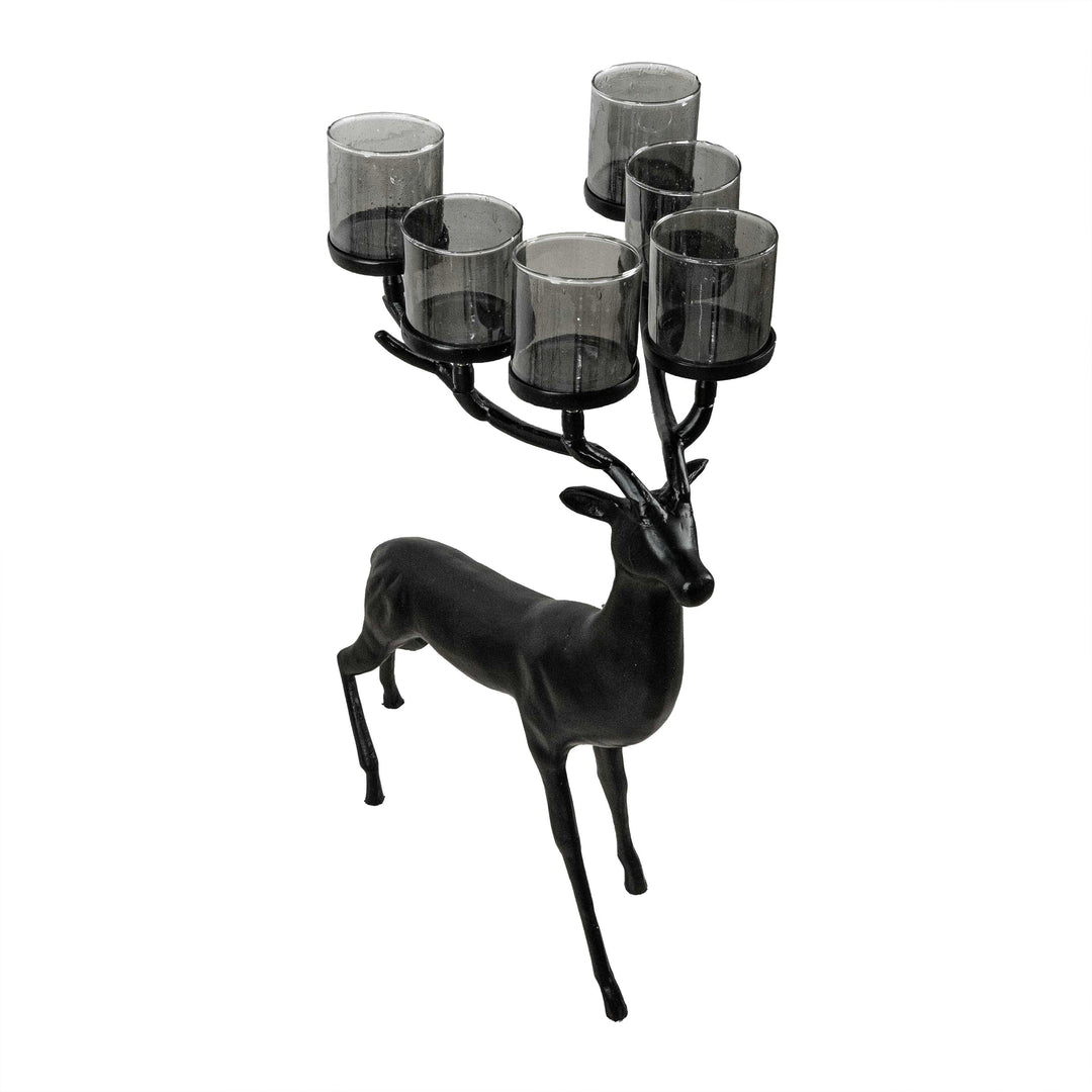 Deer Candle Holder Standing