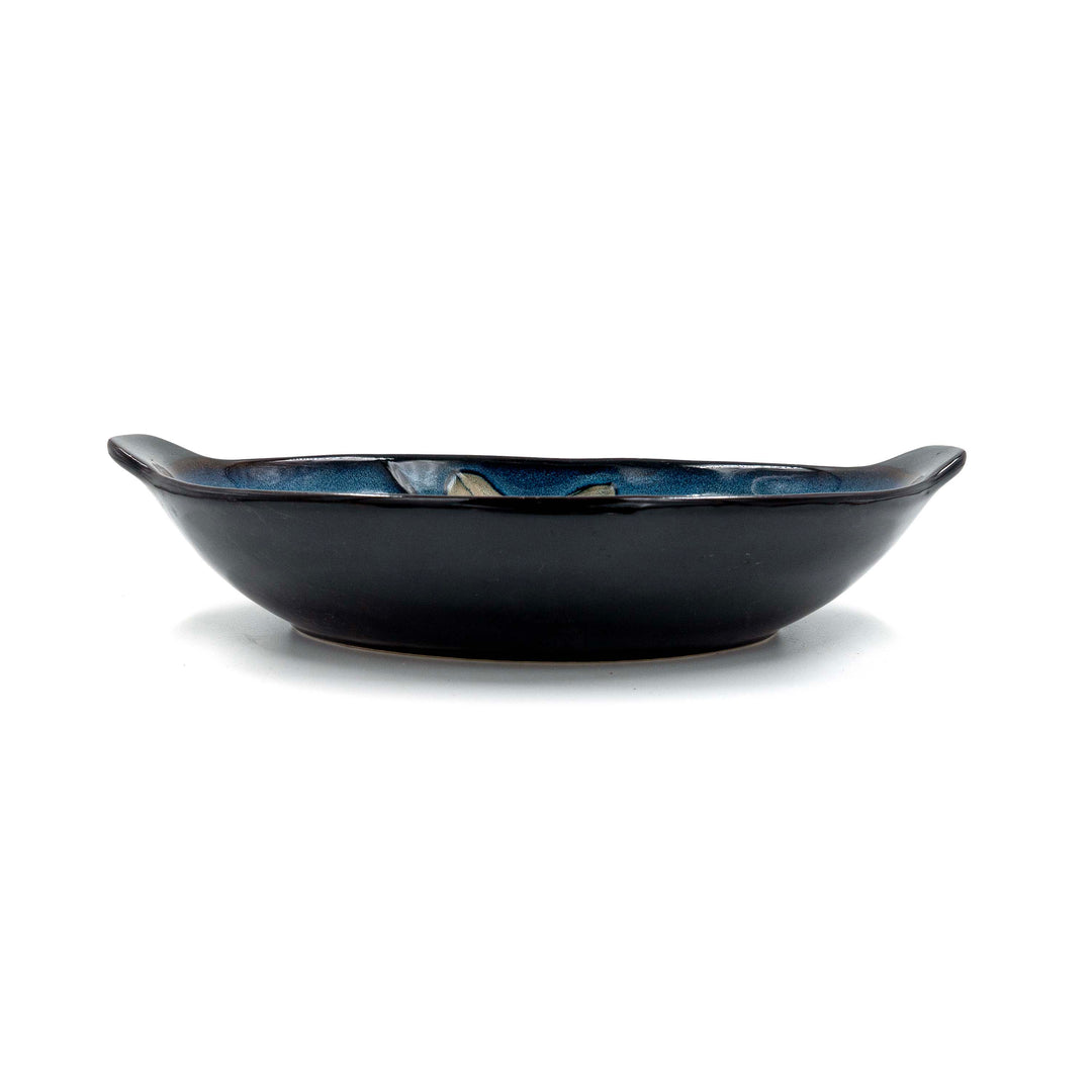 Floral Print Ceramic Serving Bowl