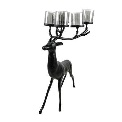 Deer Candle Holder Standing