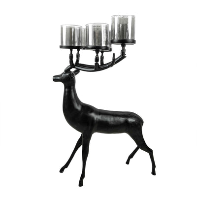 Deer Candle Holder Standing